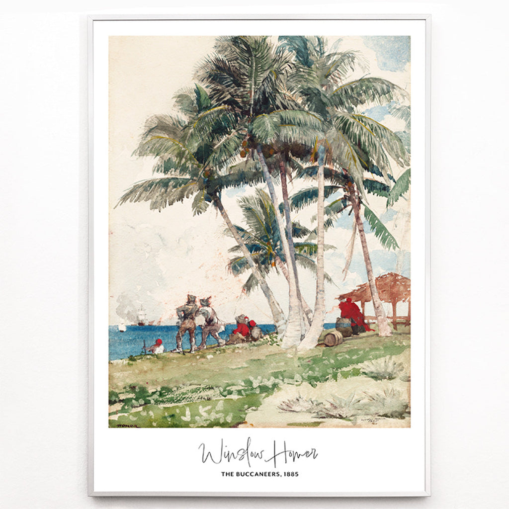Les Boucaniers Canvas Print