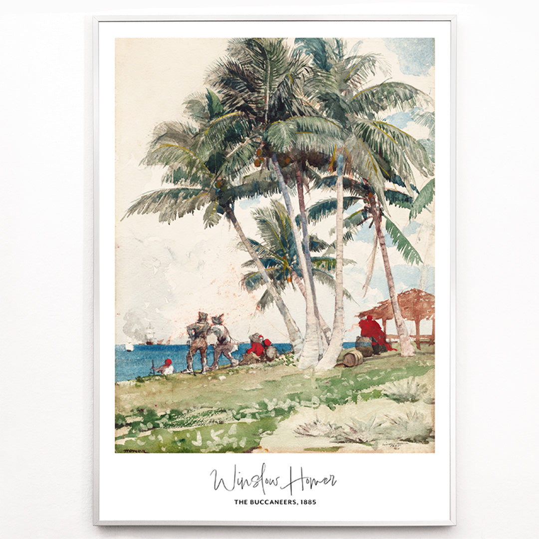 Les Boucaniers Canvas Print