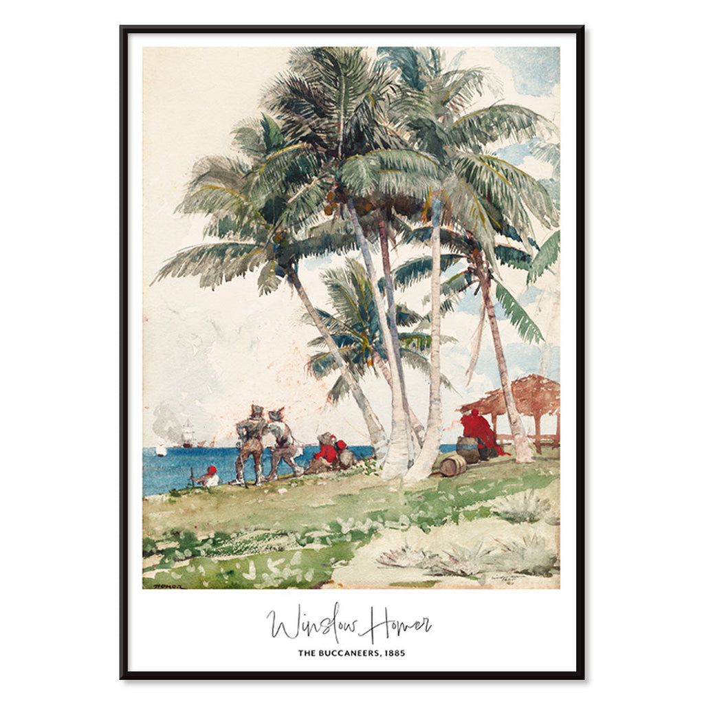 Les Boucaniers Canvas Print