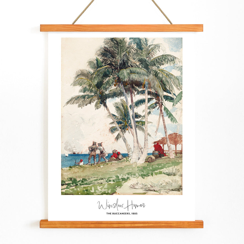 Les Boucaniers Canvas Print