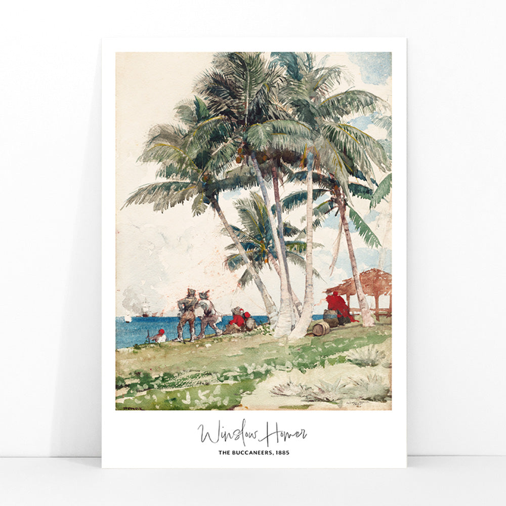 Les Boucaniers Canvas Print
