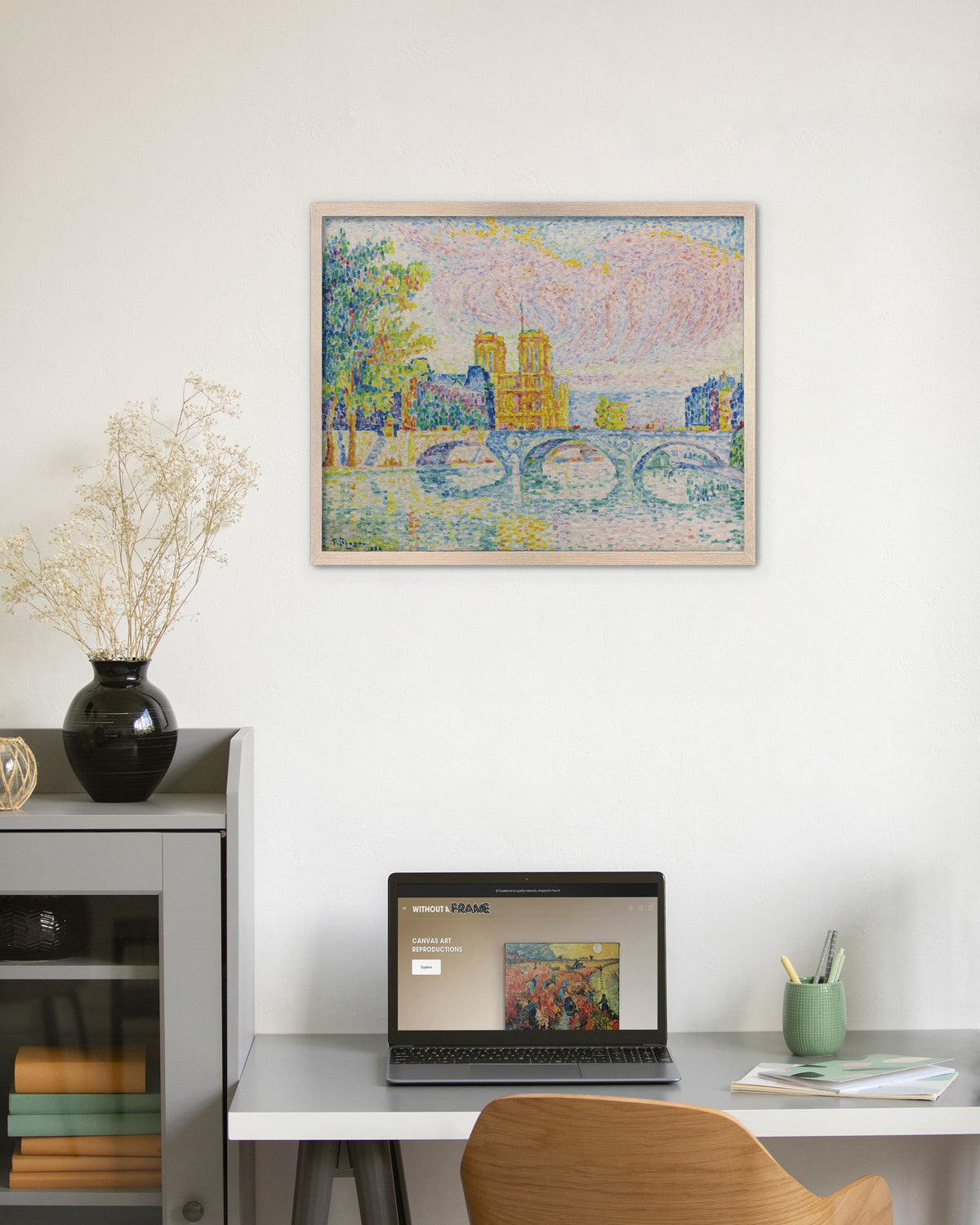 La Cité, Paris Canvas Print