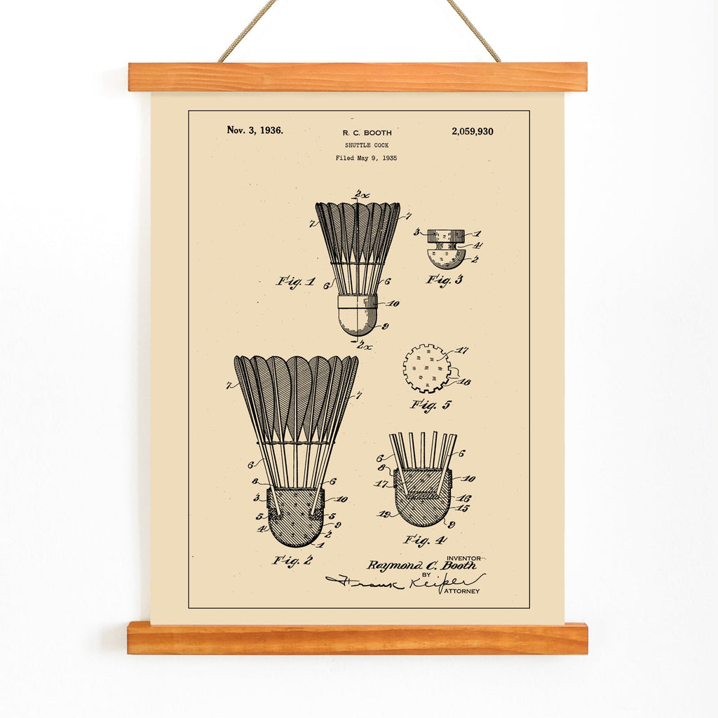 Brevet du volant Canvas Print