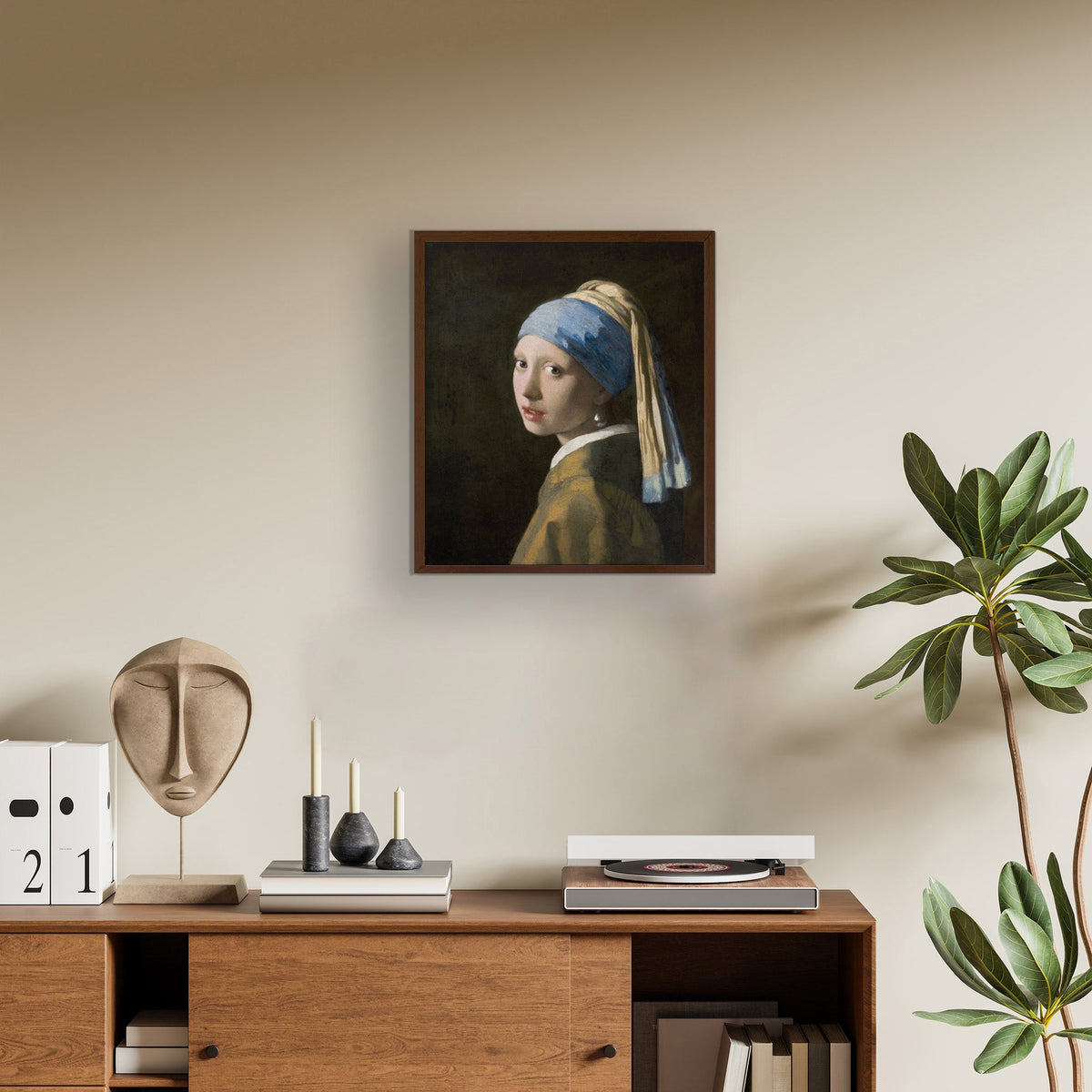 Girl with a Pearl Earring Canvas Print