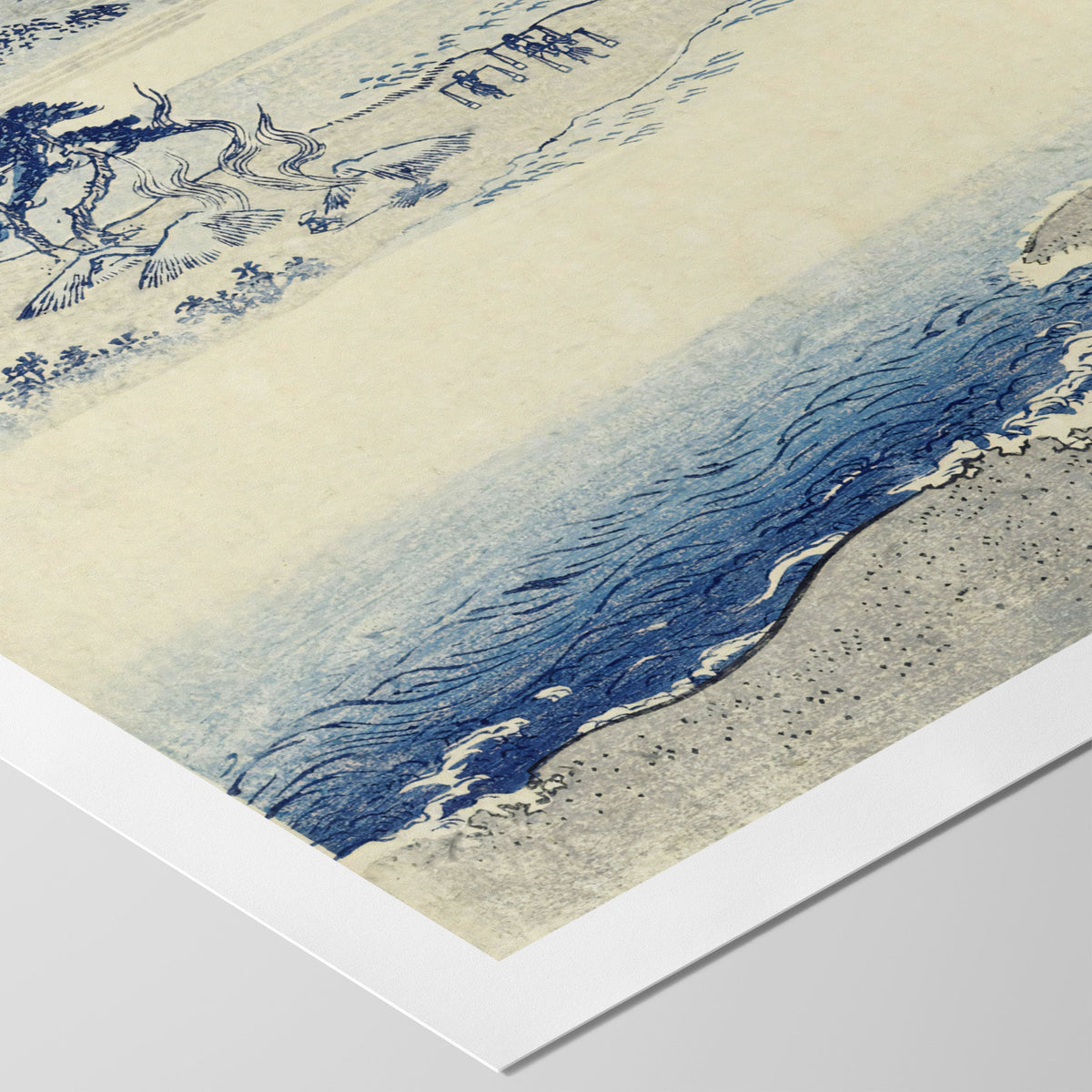 The Poet Hitomaro Canvas Print
