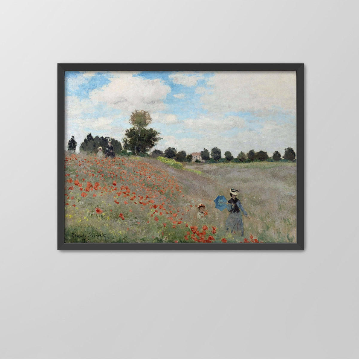 Poppy Field Canvas Print