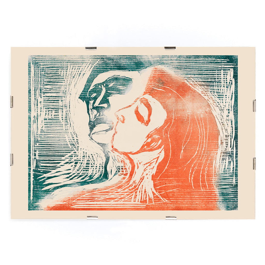 Tête contre tête Canvas Print