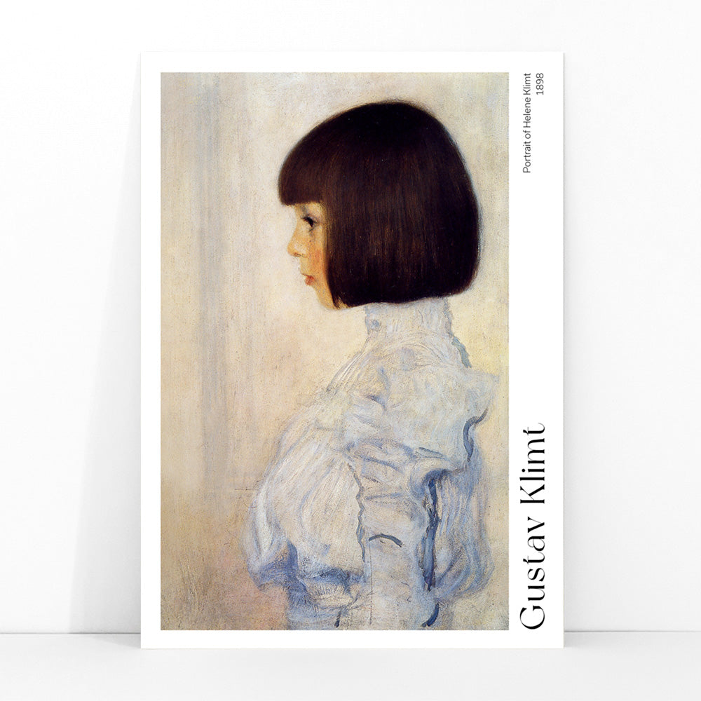 Portrait d'Hélène Canvas Print