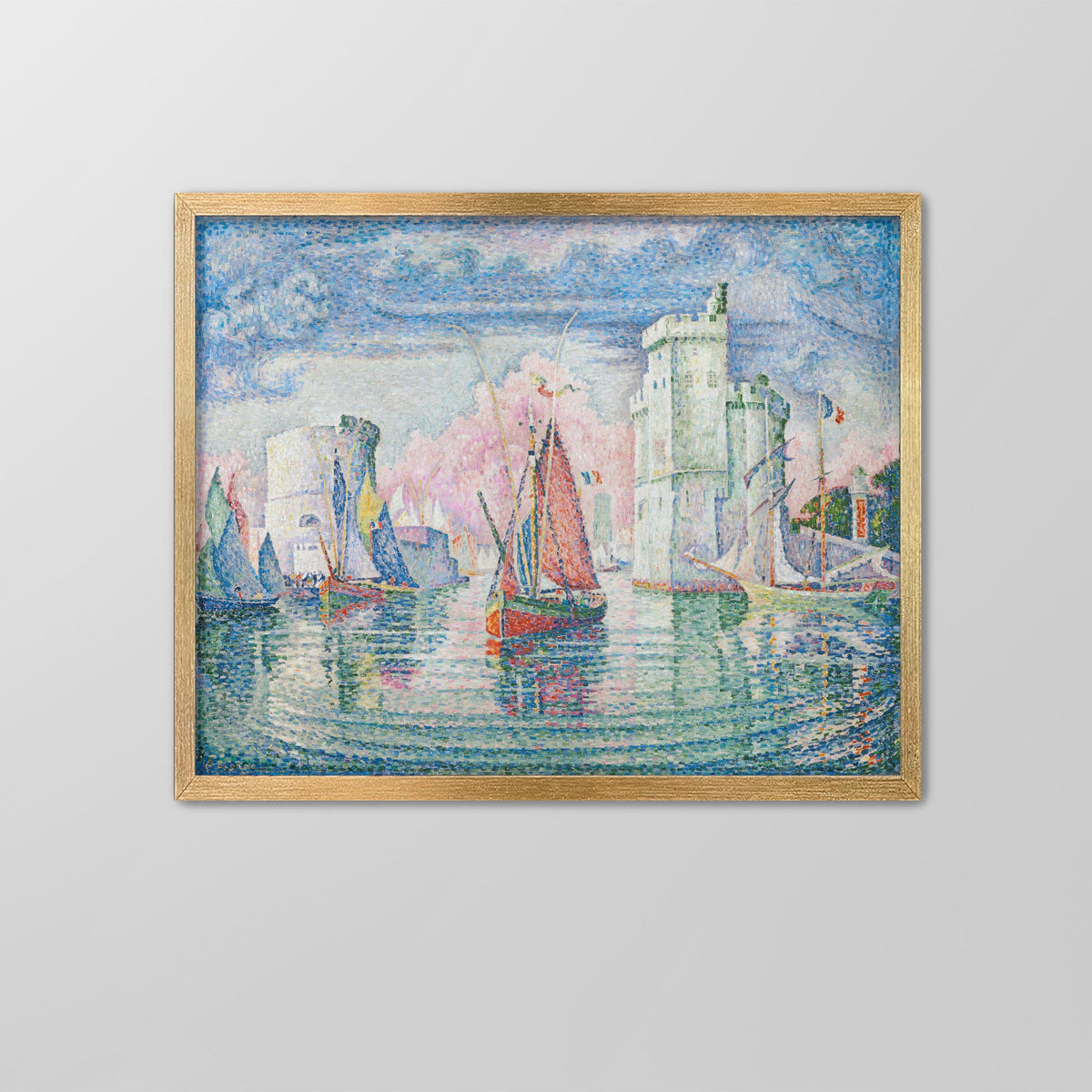 Port of La Rochelle Canvas Print