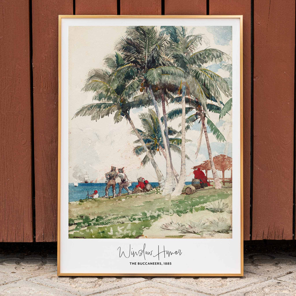 Les Boucaniers Canvas Print