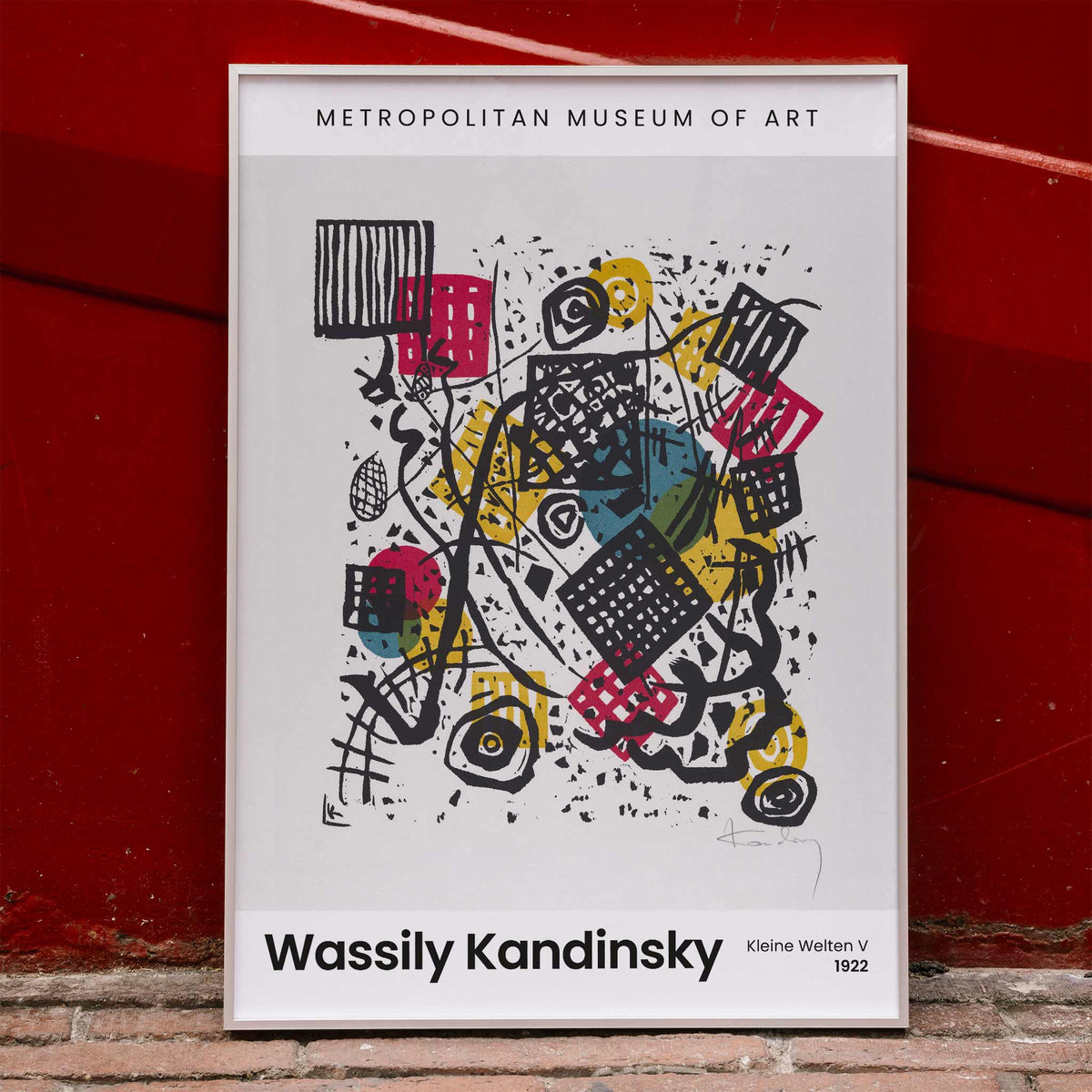 Kleine Welten V Poster by Moryarty - Oil Painting canvas print