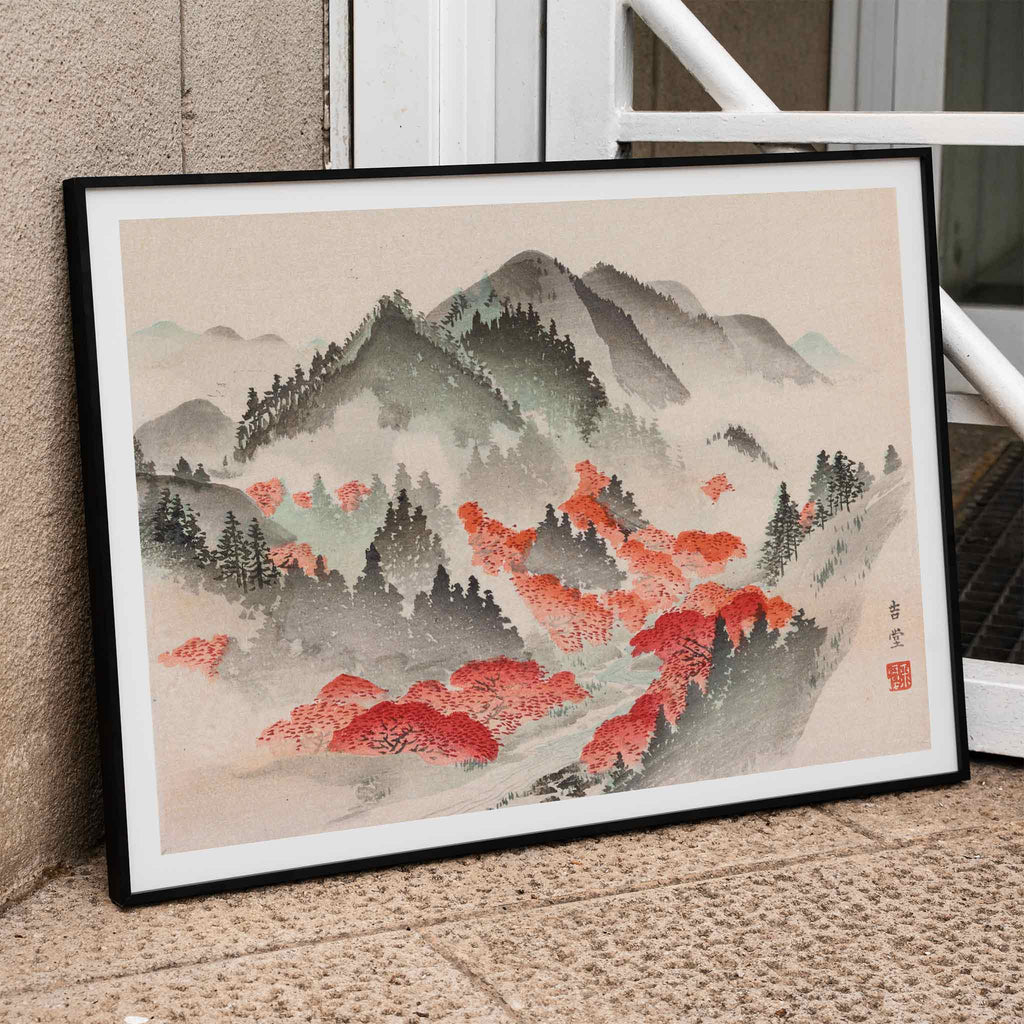 Heian meishō Pl.09 Canvas Print