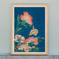 Pivoines et canari Poster by Moryarty - Oil Painting canvas print