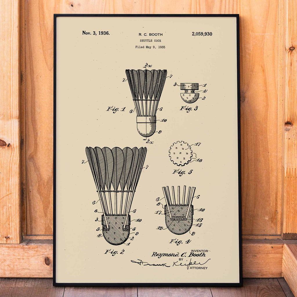 Brevet du volant Canvas Print