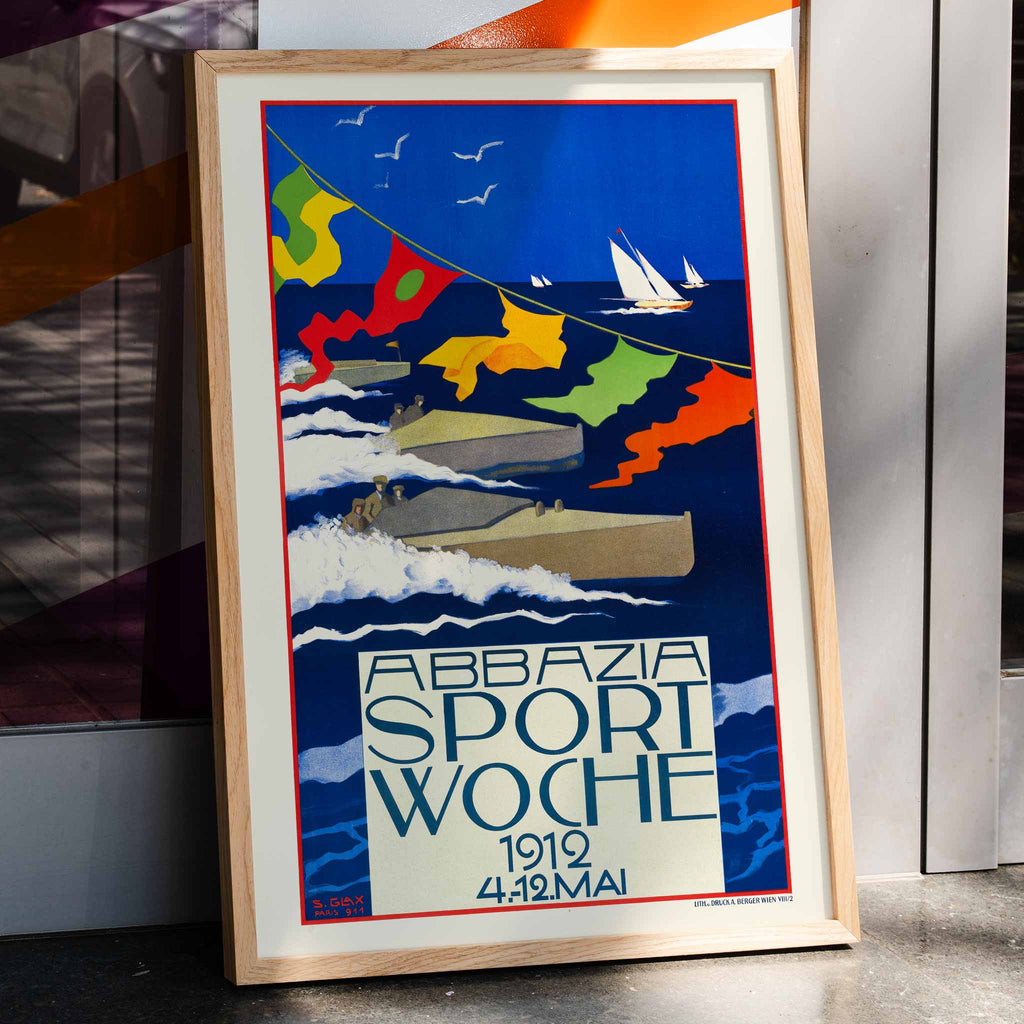 Abbazia Sport Woche Canvas Print