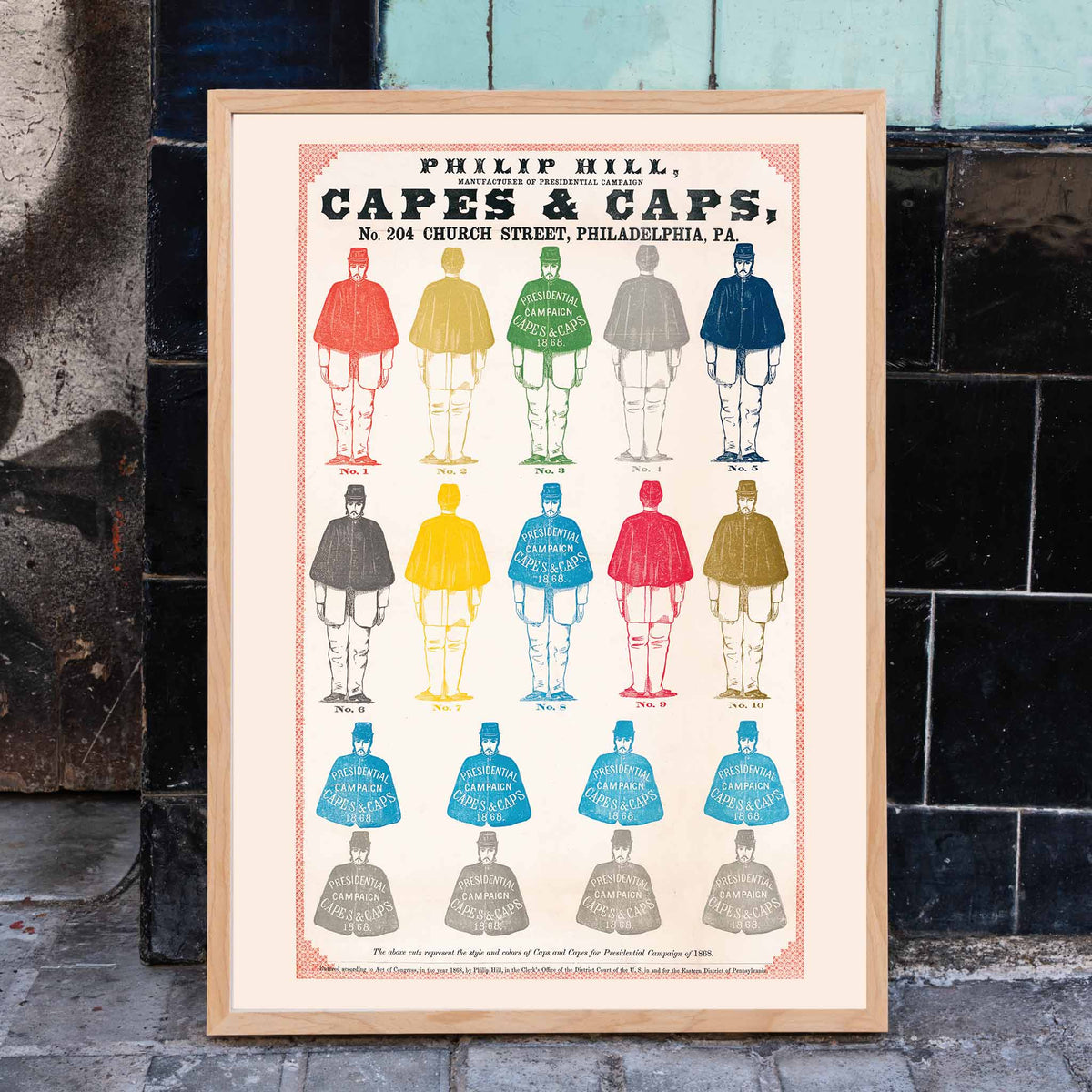 Capes et casquettes Poster by Moryarty - Oil Painting canvas print