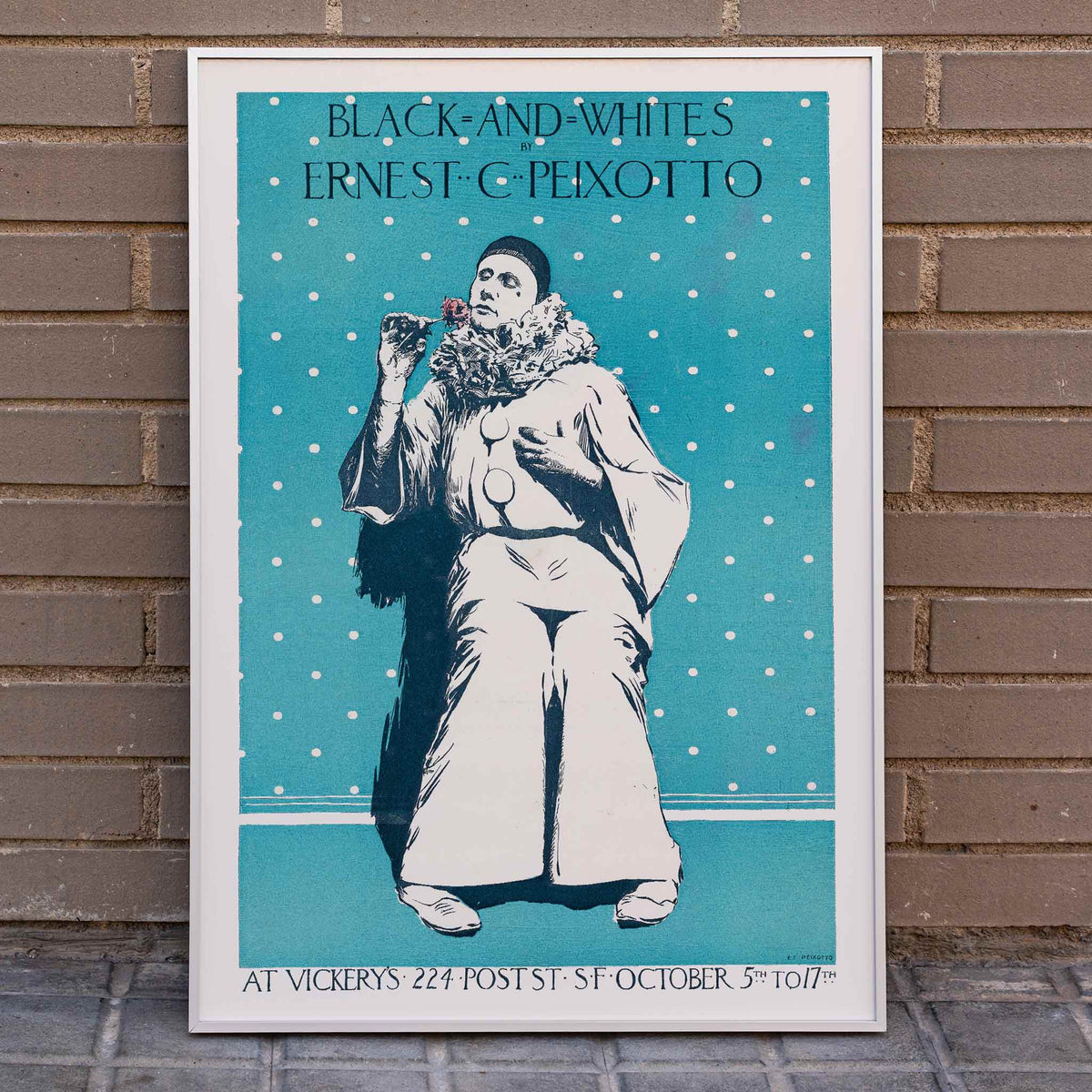 Noirs et blancs Poster by Moryarty - Oil Painting canvas print