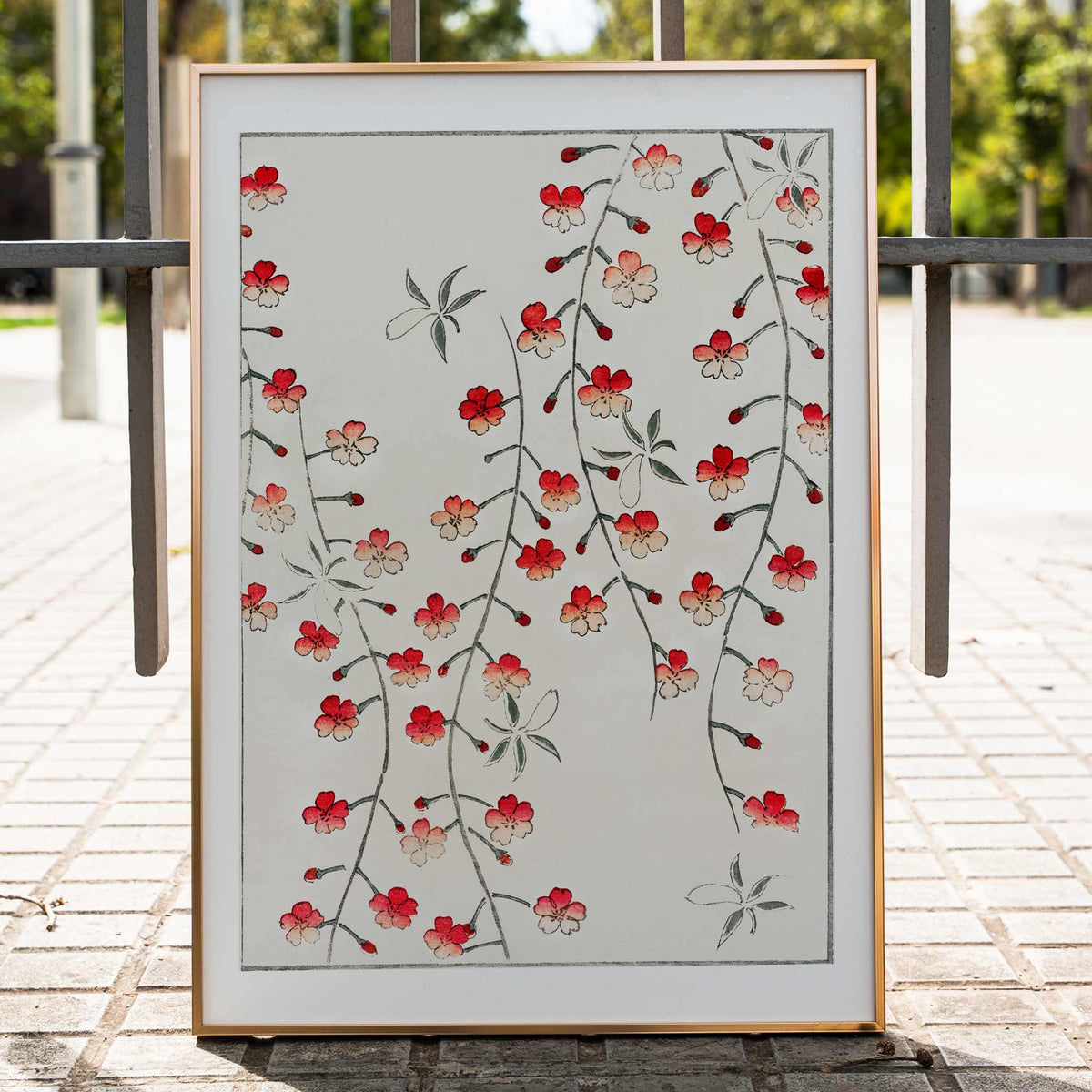 Fleur de cerisier du Bijutsu Sekai Canvas Print