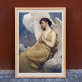 Figure ailée Canvas Print