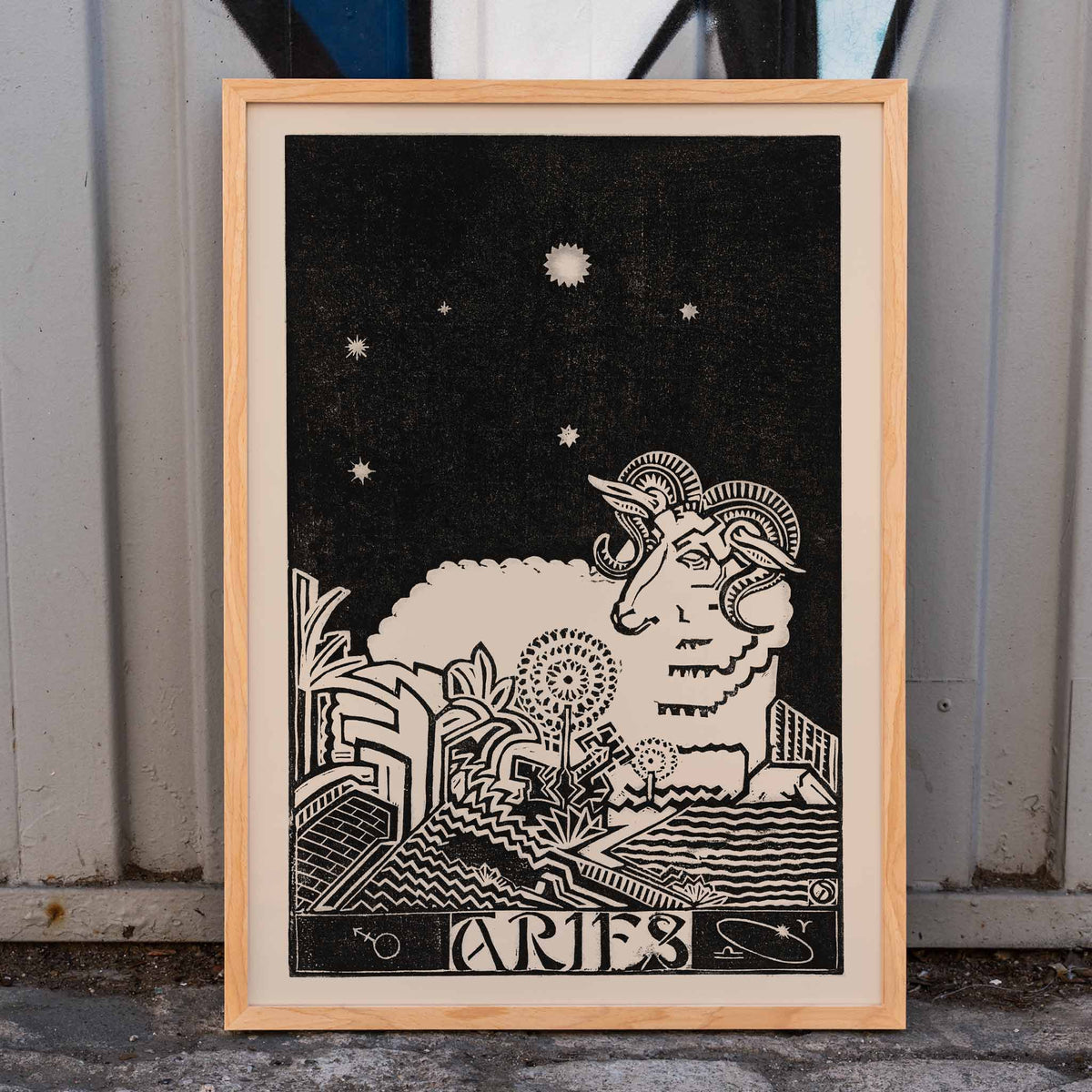 Bélier Canvas Print