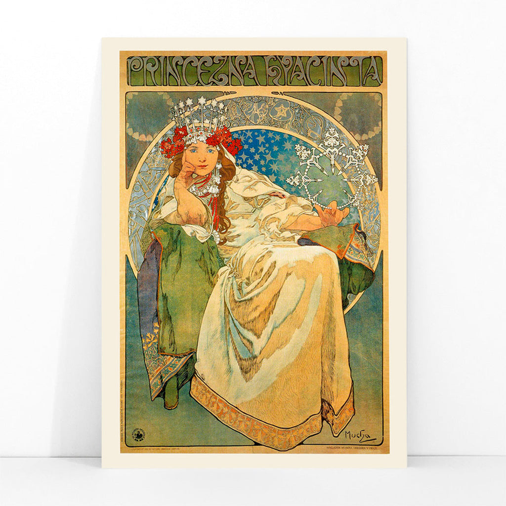 Princezna Hyacinta Canvas Print