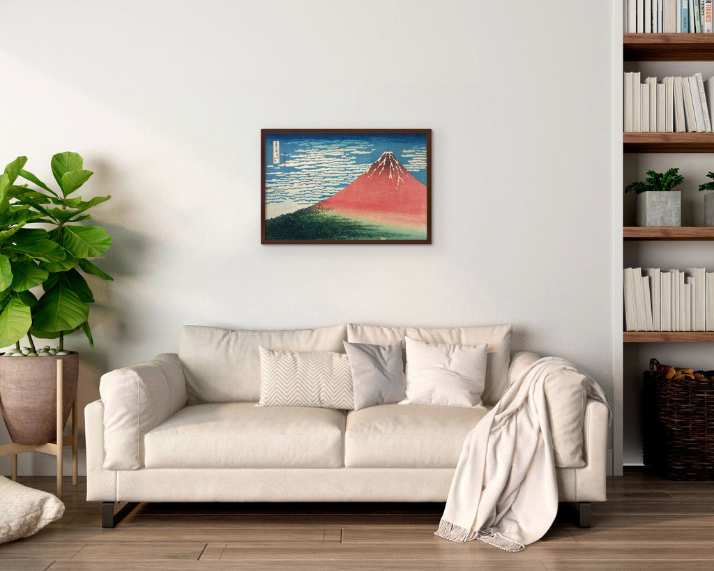 Red Fuji Canvas Print