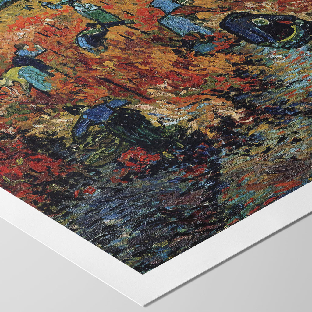 The Red Vineyard Canvas Print