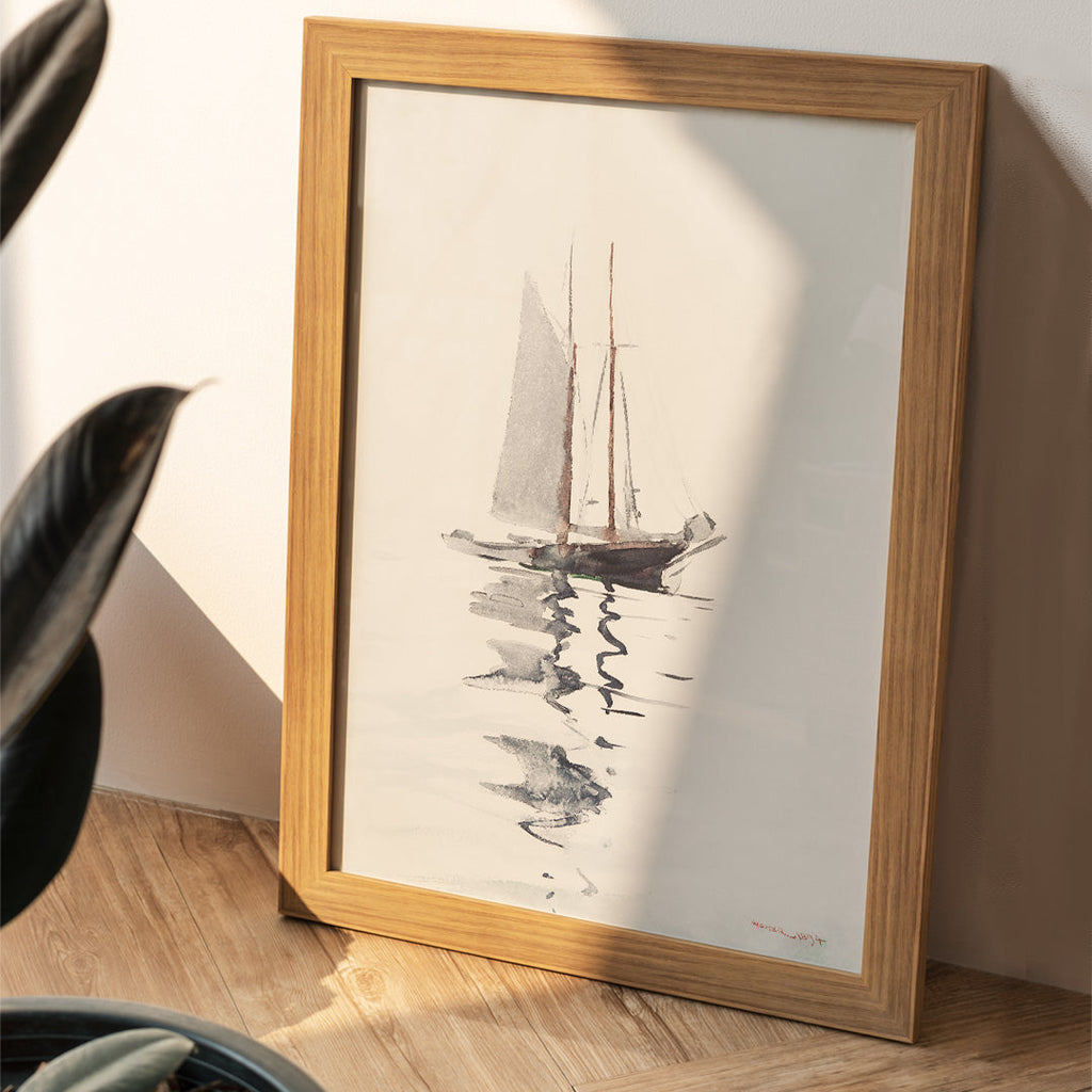 Deux-mâts Canvas Print
