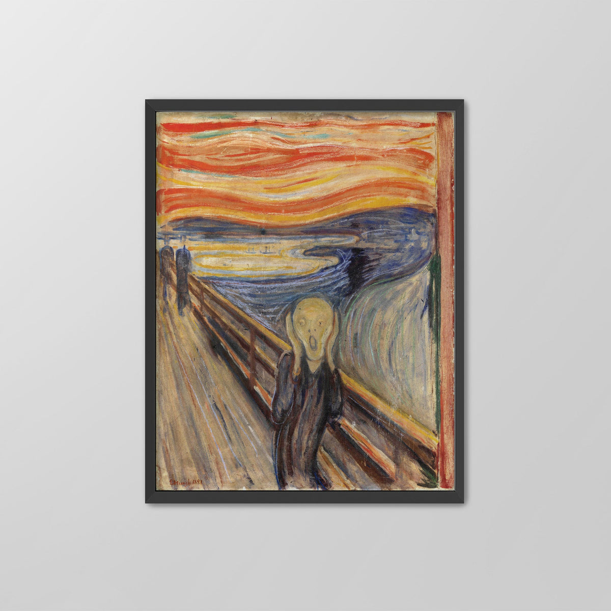 The Scream (1893) Canvas Print