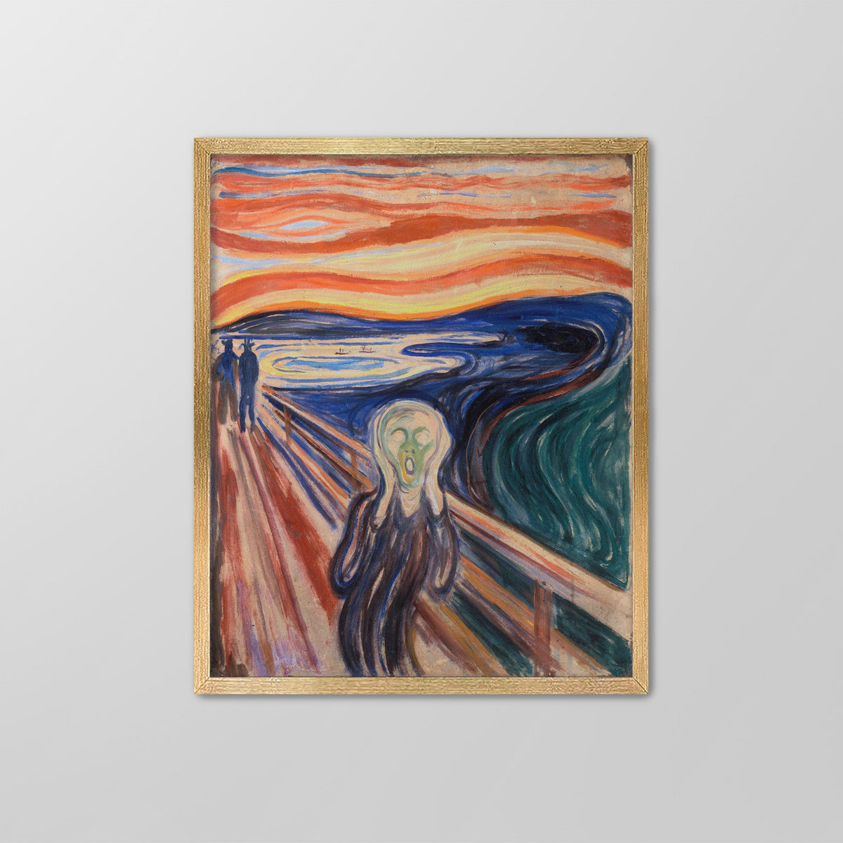 The Scream (1910) Canvas Print
