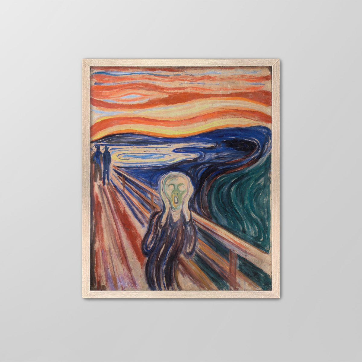 The Scream (1910) Canvas Print