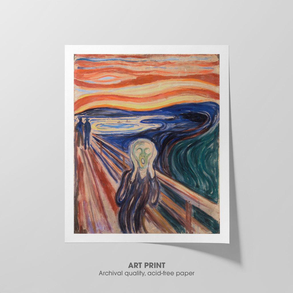The Scream (1910) Canvas Print