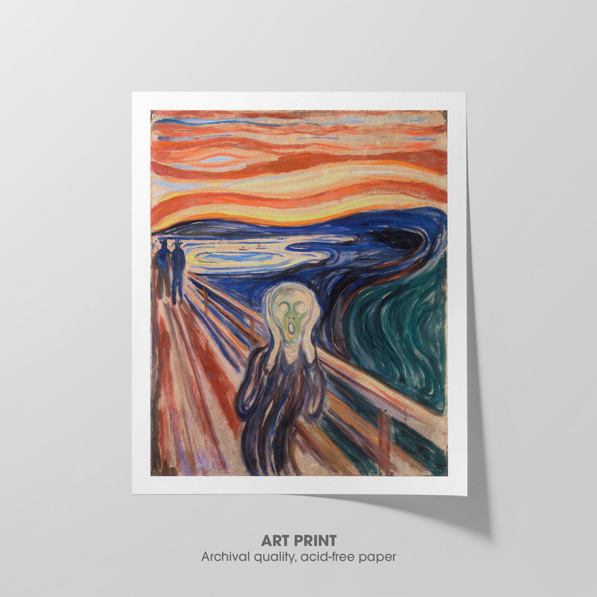 The Scream (1910) Canvas Print