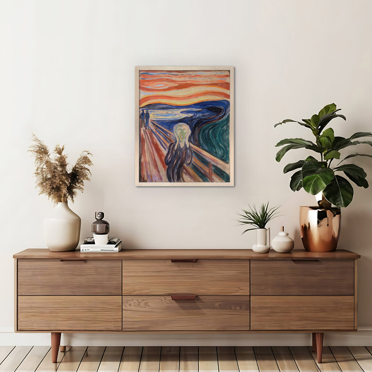 The Scream (1910) Canvas Print