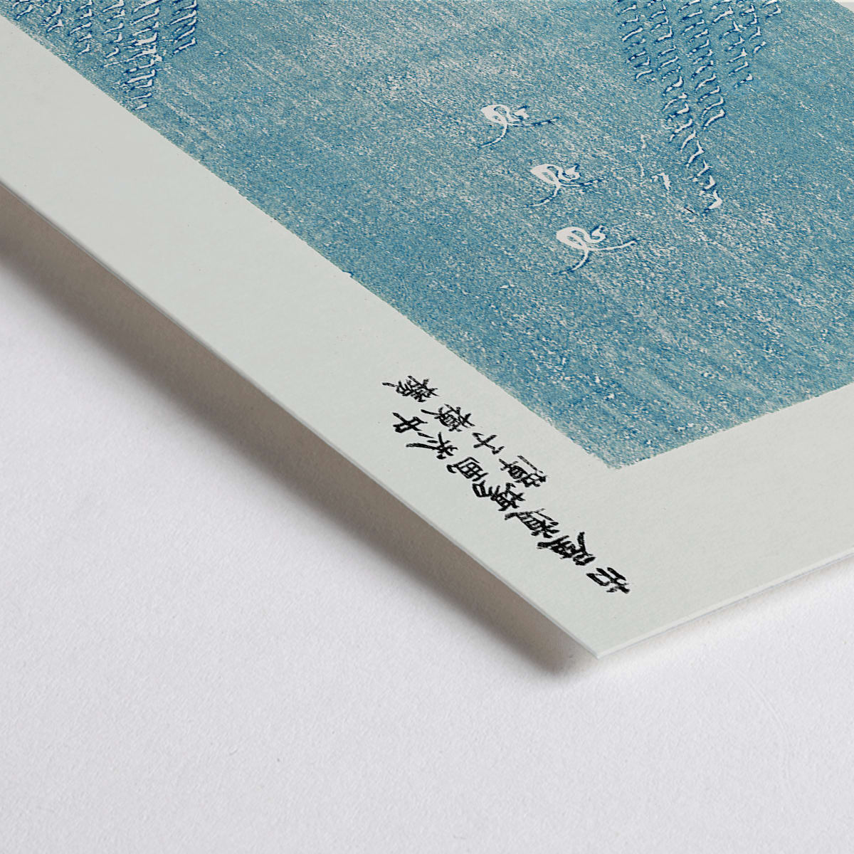 Mouettes de Yatsuo no tsubaki Canvas Print