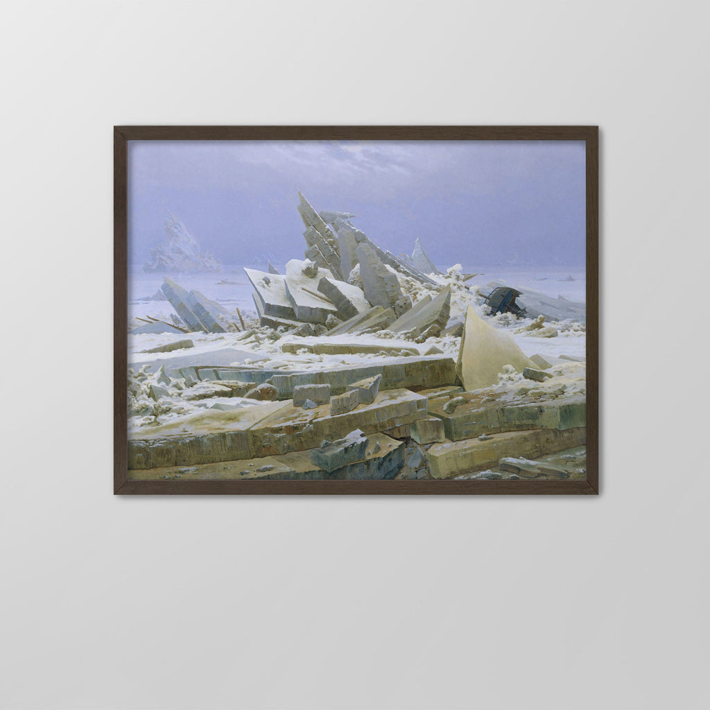 Sea of Ice Canvas Print