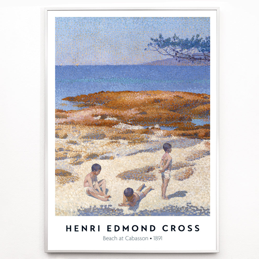 Plage de Cabasson Canvas Print
