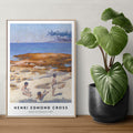 Plage de Cabasson Poster by Moryarty - Oil Painting canvas print