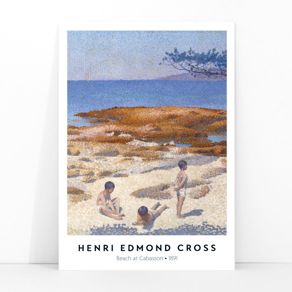 Plage de Cabasson Canvas Print