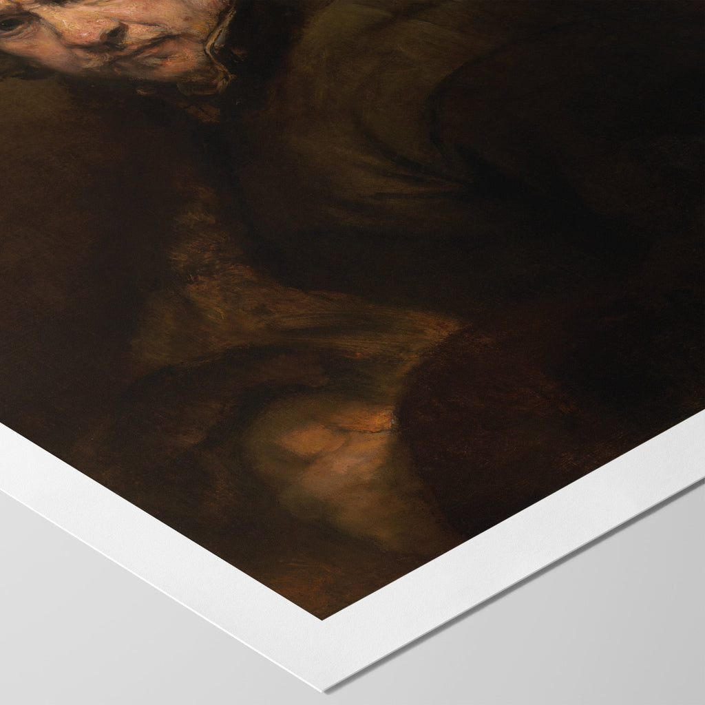 Self-Portrait with Beret Canvas Print