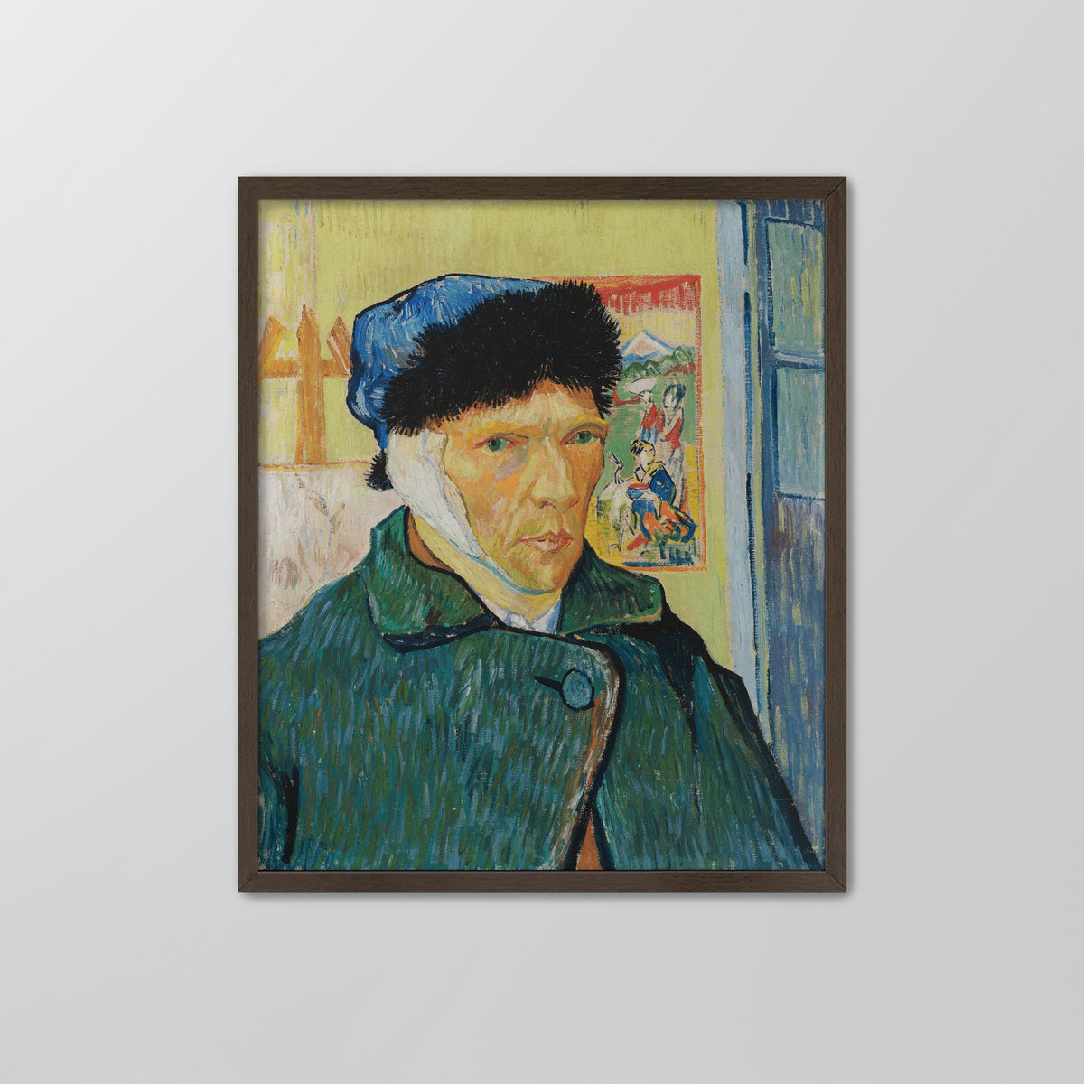 Self-Portrait with Bandaged Ear Canvas Print
