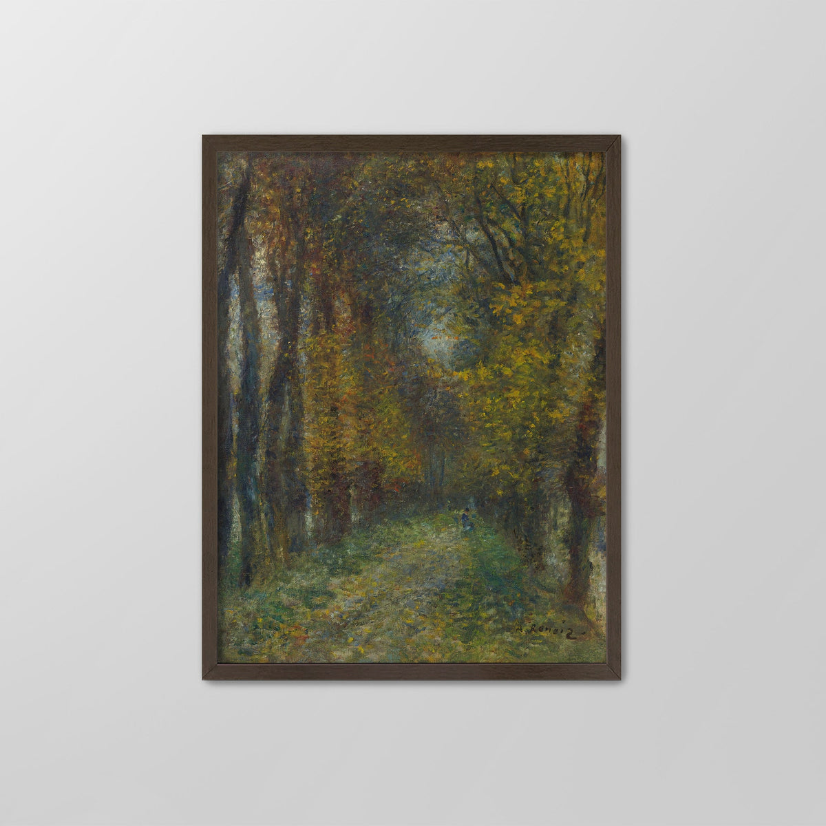Shaded Path Canvas Print