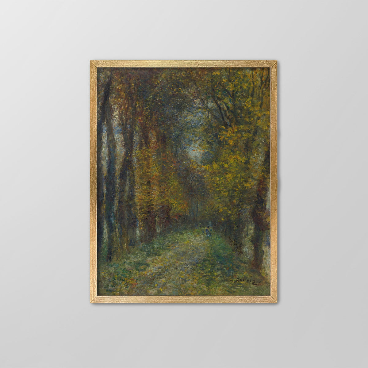 Shaded Path Canvas Print