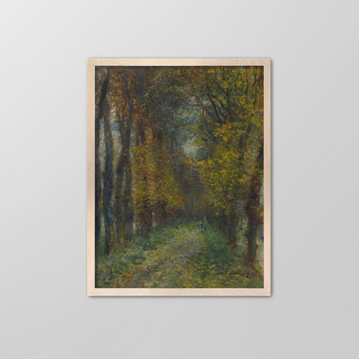 Shaded Path Canvas Print