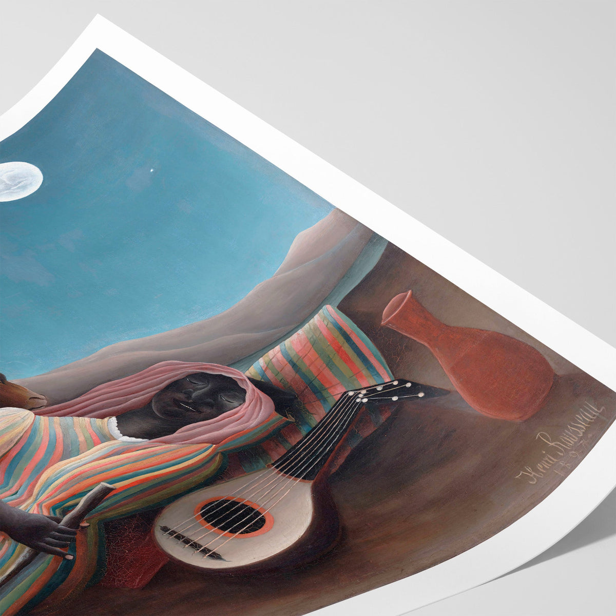 The Sleeping Gypsy Canvas Print