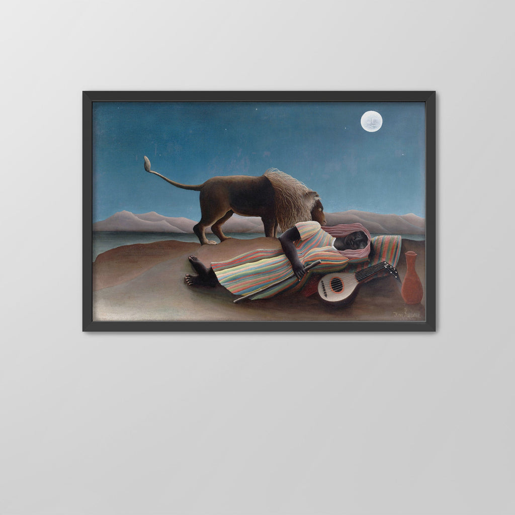 The Sleeping Gypsy Canvas Print