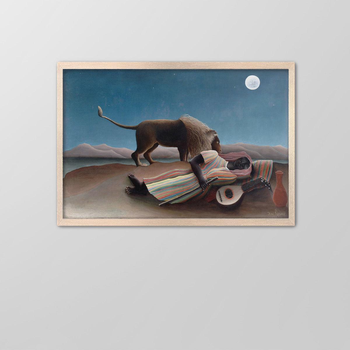 The Sleeping Gypsy Canvas Print