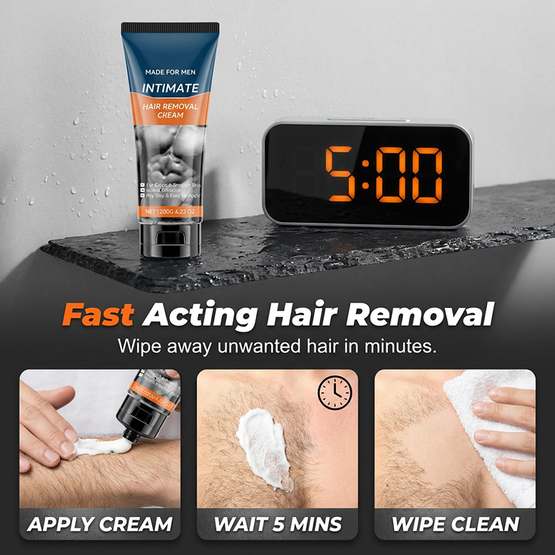 Men's Intimate Hair Removal Cream