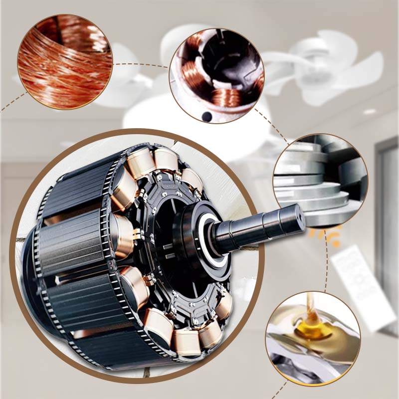 🌀New E27 Socket Ceiling Fan Light – 2‑in‑1 Silent LED Fan with Remote Control