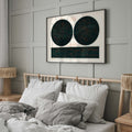 Constellations des deux hmisphres Poster by Moryarty - Oil Painting canvas print